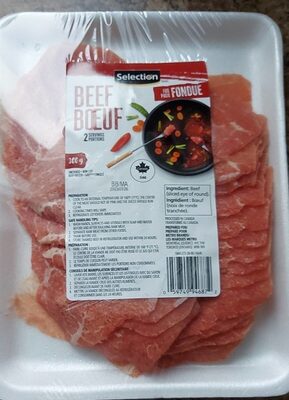 Boeuf  pour fondu