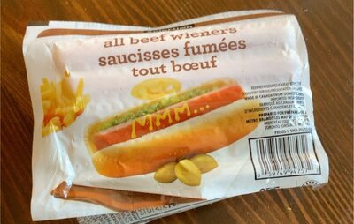 Saucisses fumées tout boeuf