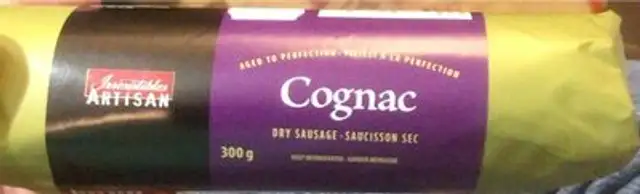 Saucisson sec Cognac