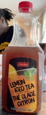 Lemon Iced tea front packaging