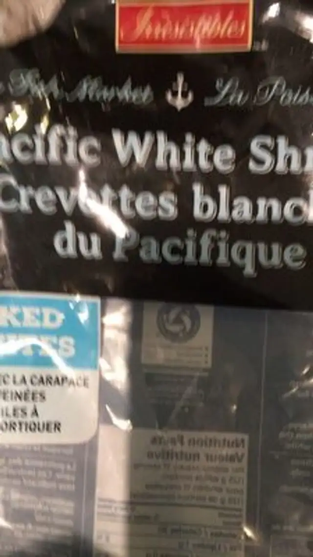 Crevettes blanches
