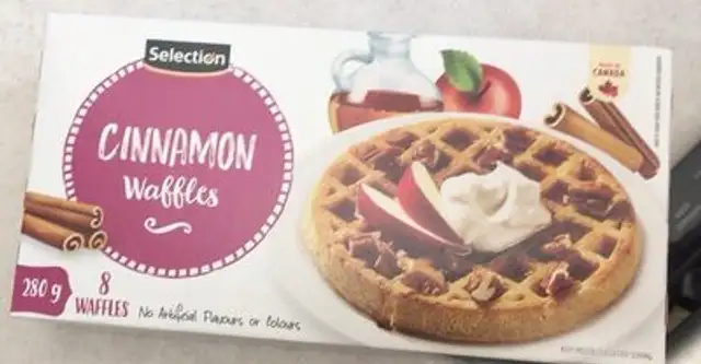 Cinnamon waffles
