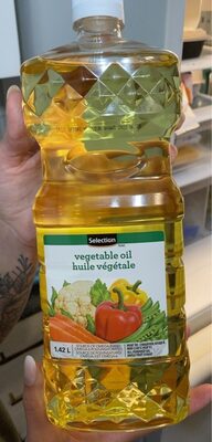 Vegetable oil front packaging
