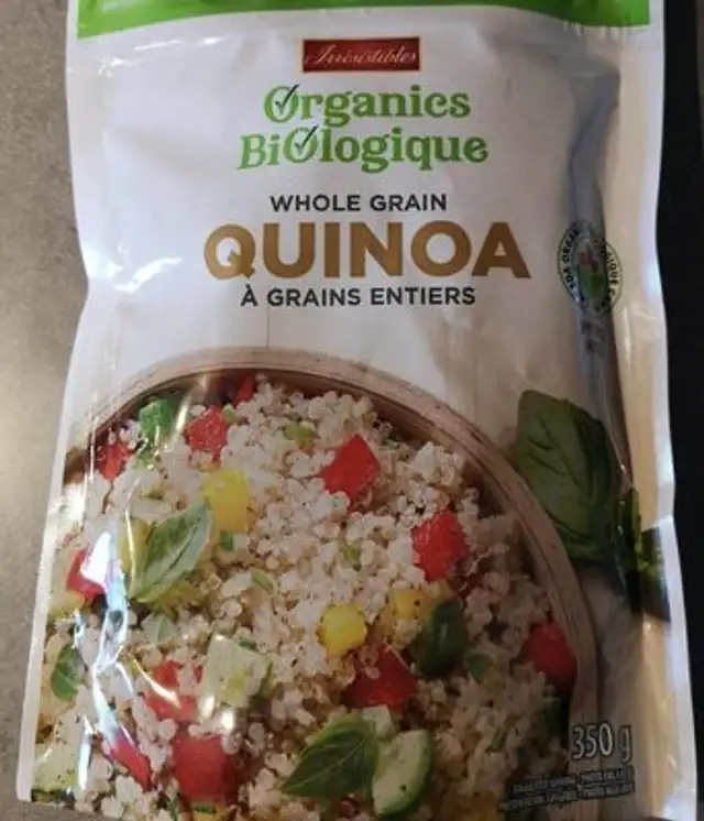 Quinoa front packaging