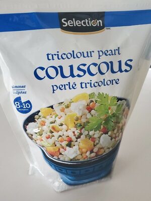 Couscous perlé tricolore