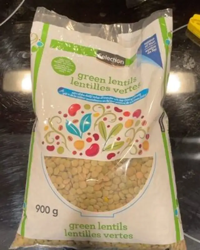 Green lentils