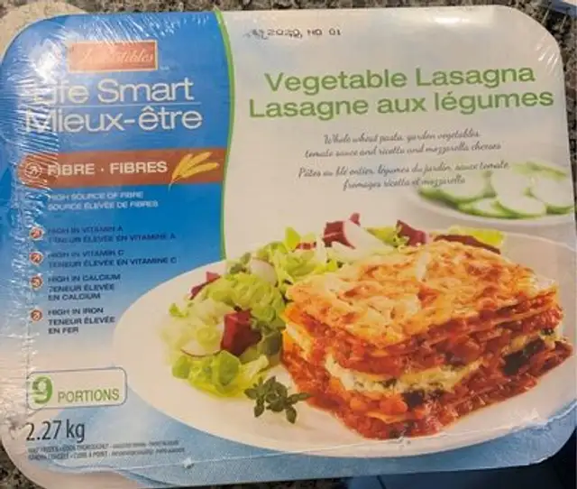 Lasagne aux legumes