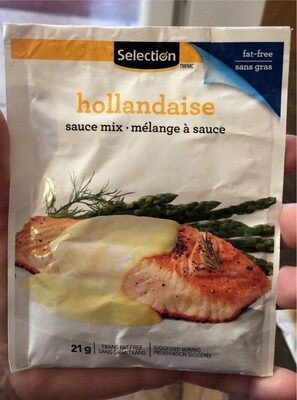 Mélange à sauce hollandaise front packaging