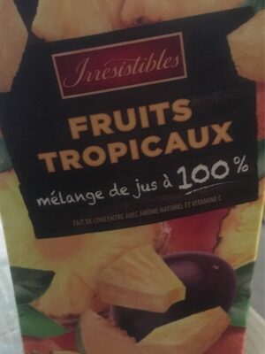 Jus de fruit tropicaux