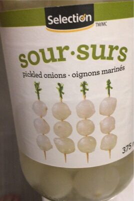 Oignons marinés surs