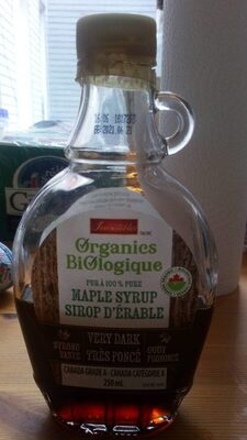 Sirop d'érable biologique