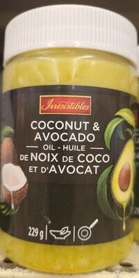 Huile de noix de coco et d'avocat