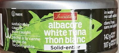 Albacore White Tuna front packaging