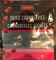 Canneberges séchées