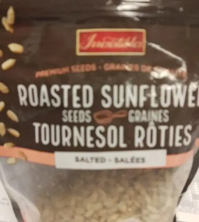 SALTED- SALÉES SEEDS TOURNESOL RÖTIES ROASTED SUNFLOWER 300g GRAINES