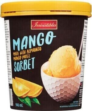 Irrésistibles mango sorbet