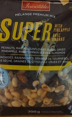 Mélange premium mix front packaging