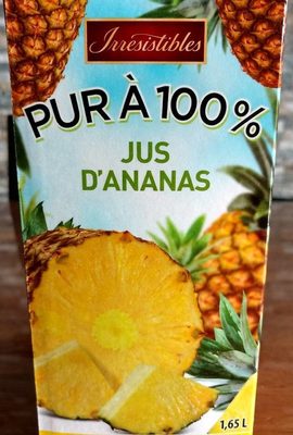 Pur à 100% jur d'ananas