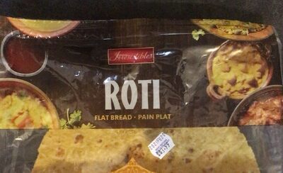Roti pain plat