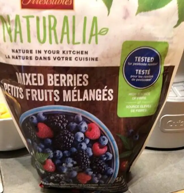 Petits fruits mélangés