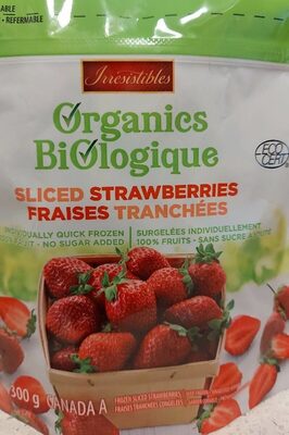 Fraises tranchées front packaging