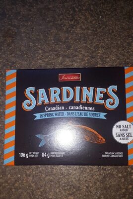 Sardine front packaging