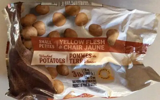 Pommes de terre jaunes