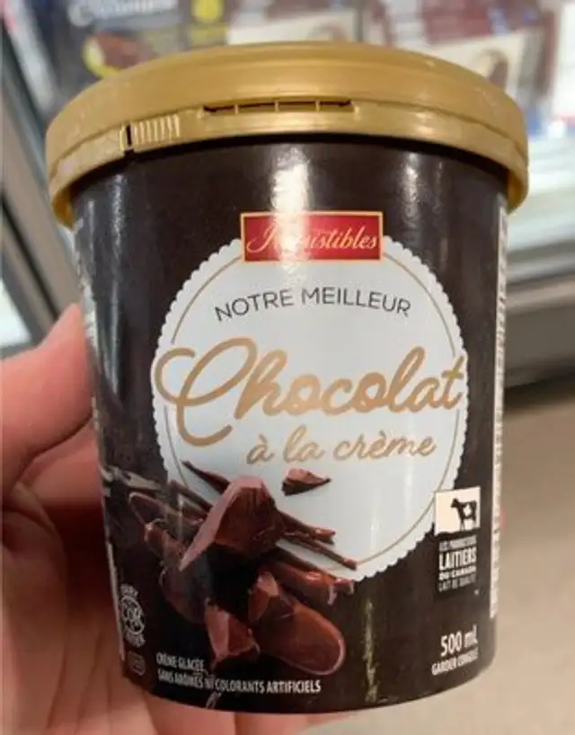 Chocolat à la crème