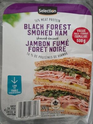 Jambon fumé forêt noire