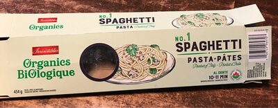 Pâtes spaghetti biologique
