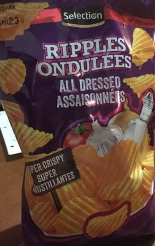 Chips ondule assesonees