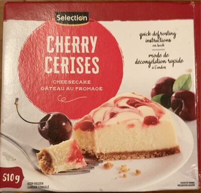 Gâteau au fromage Cerises