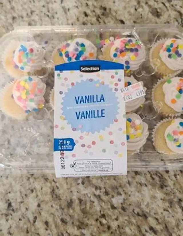 Mini cupcakes vanille