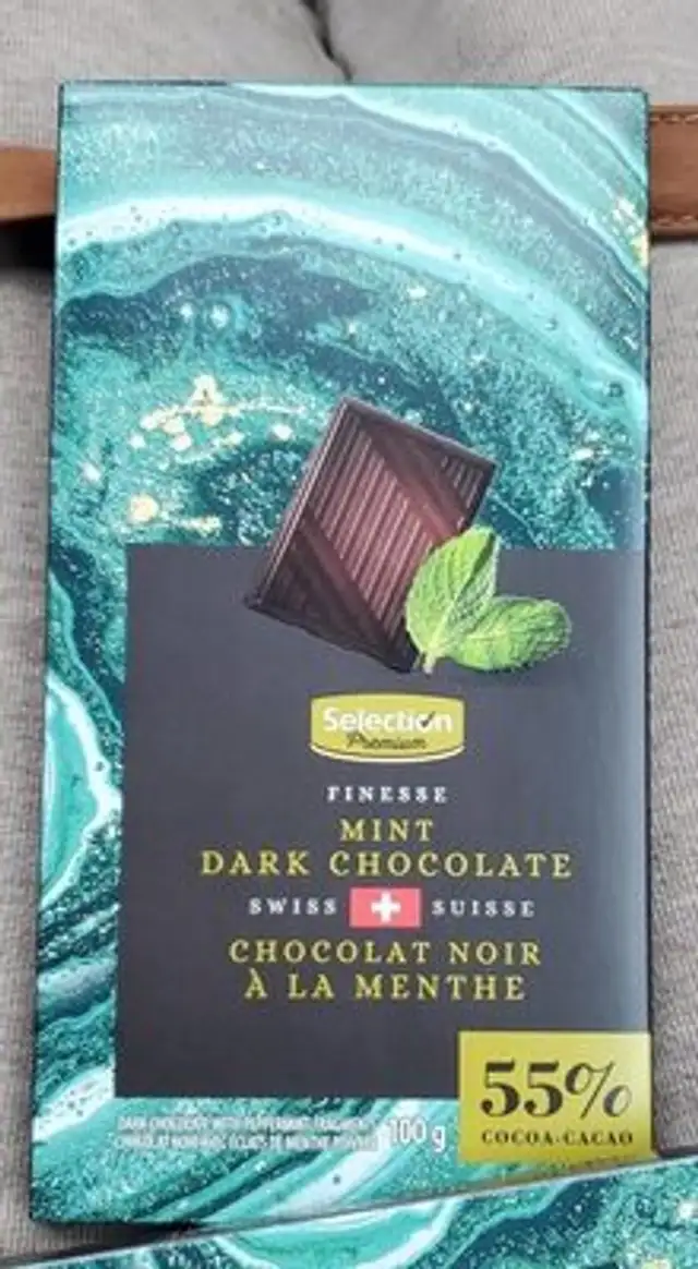Dark mint chocolate