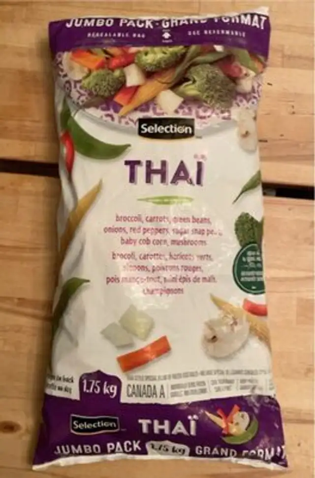 Thaï légumes congelés