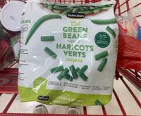 Haricots verte coupés