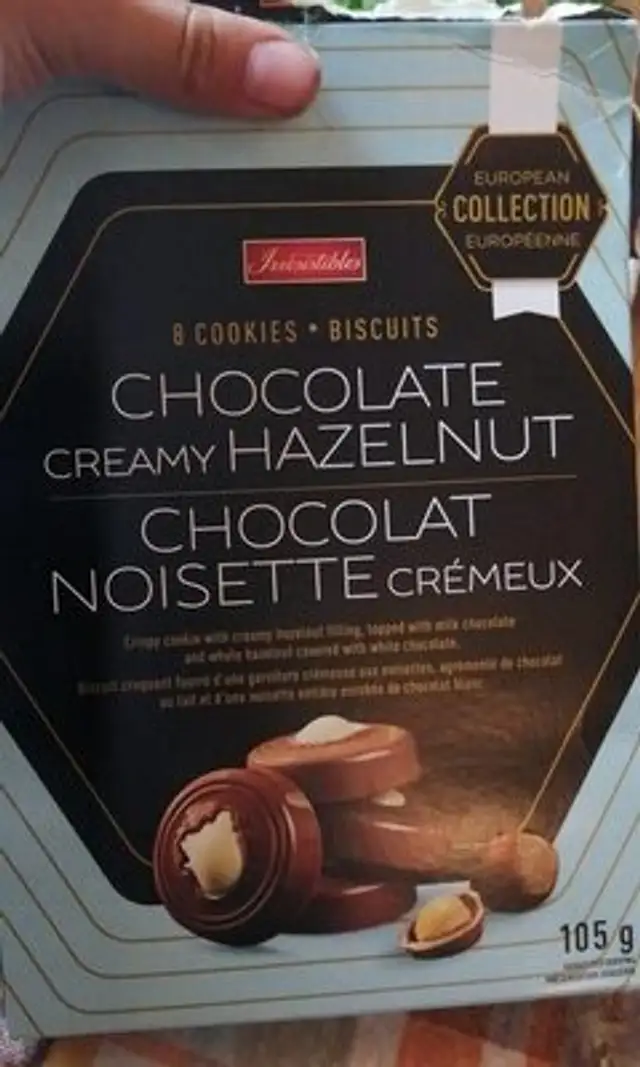 Chocolat noisette crémeux