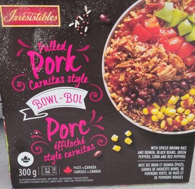 Porc effiloché style carnitas front packaging