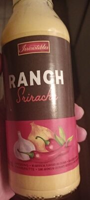 Sauce Ranch sriracha front packaging
