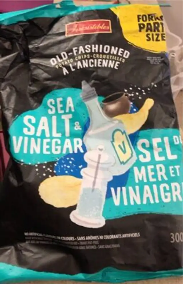 Chips sel et vinaigre