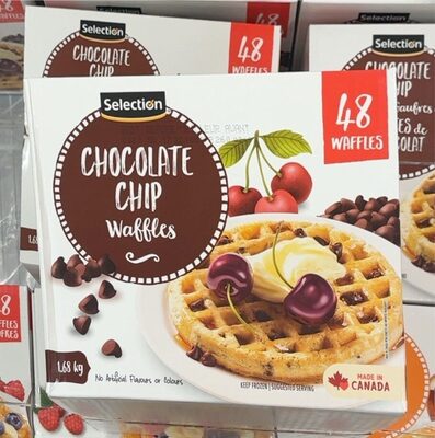 Chocolate chip waffles