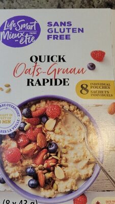 Gruau rapide sans gluten