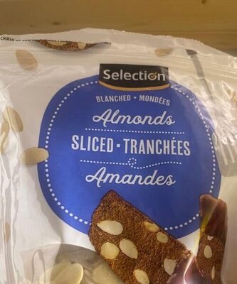 Amandes tranchées