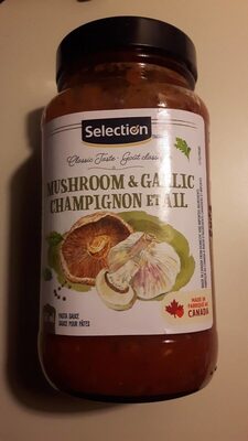 Mushroom and garlic pasta sauce