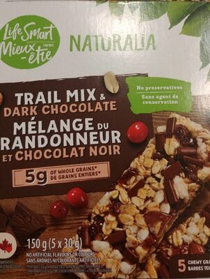 Mélange du randonneur et chocolat noir