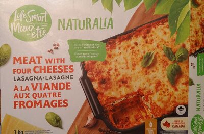 Lasagne à la viande aux quatres fromages