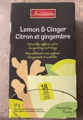 Tisane Citron et Gingembre
