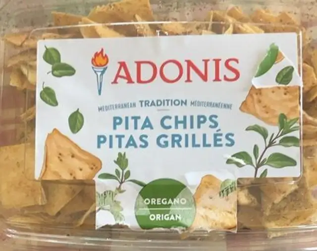 Pitas grillees origan