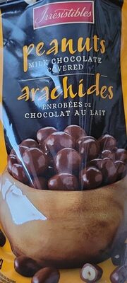 Arachides enrobées de chocolat