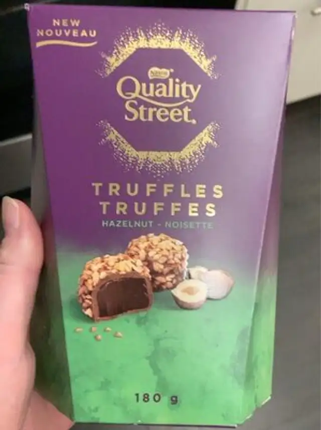 Truffles hazelnut